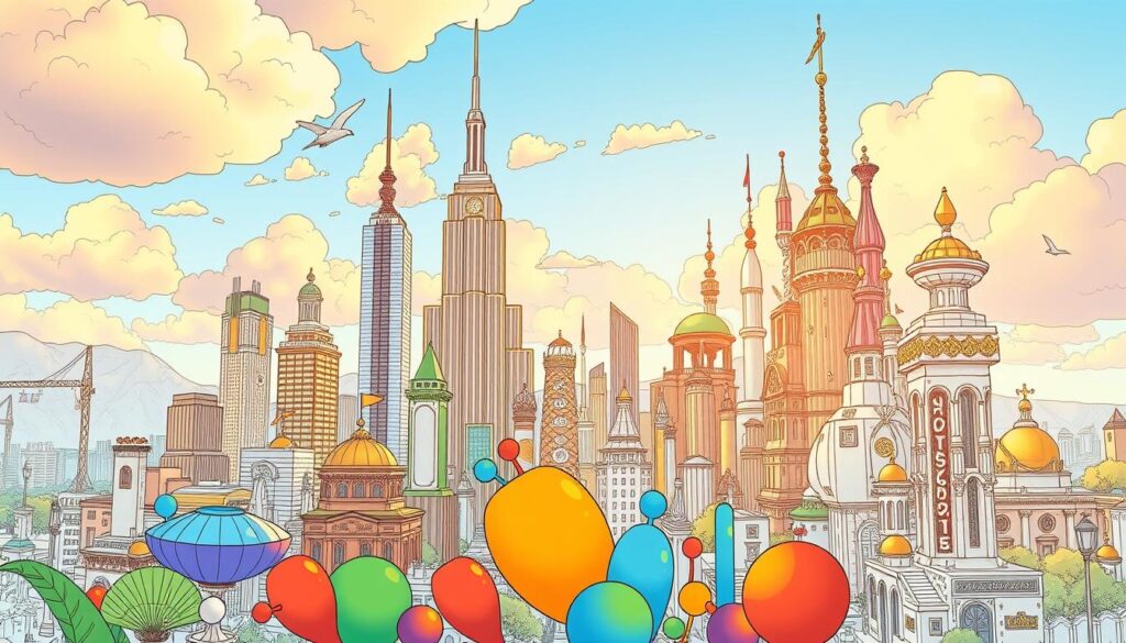 AI-generated coloring page example