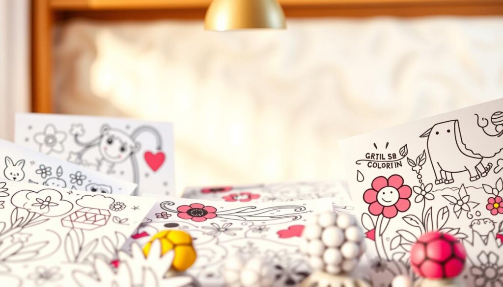 age-appropriate coloring pages
