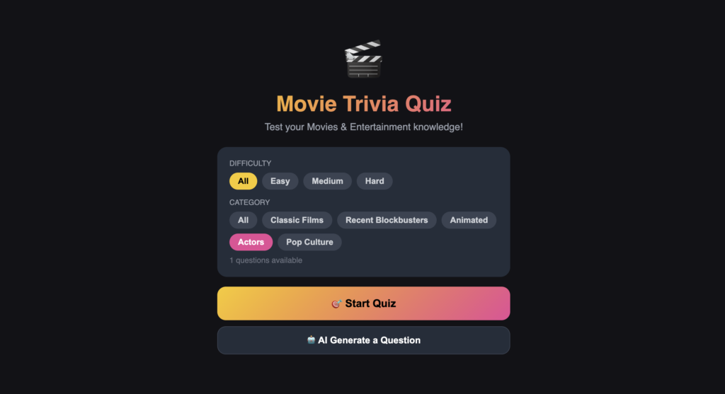 Movie-Quiz